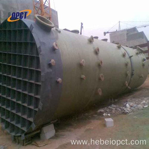 FRP industrial tail gas scrubber, frp waste gas scrubber , GRP absorption tower